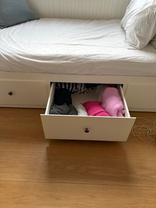 Cama nido con 3 cajones extensibles mad colchon .