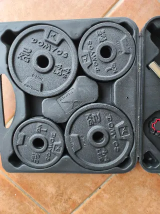 Kit Mancuernas Gimnasio 20kg