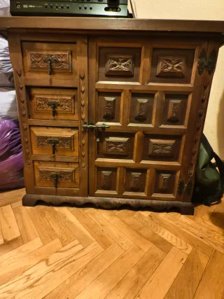 Mueble Singer Vintage Madera