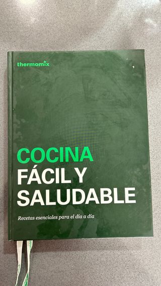Libro Thermomix, Cocina fácil y saludable