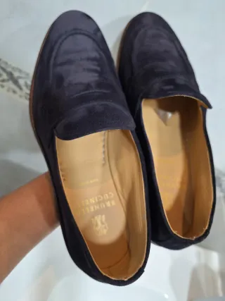 Mocassini Brunello Cucinelli Blu Marina