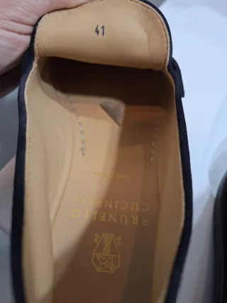 Mocassini Brunello Cucinelli Blu Marina