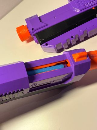 Nerf Fortnite Pistolas Duales Moradas