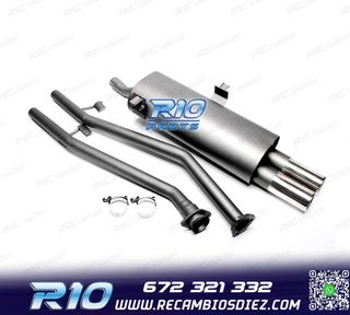 SILENCIOSO ESCAPE BMW SERIE 3 E30 E30 L4 1982-1993 x2