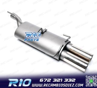 SILENCIOSO ESCAPE PARA OPEL ASTRA 1991-1998 x2