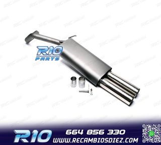 SILENCIOSO ESCAPE PARA VOLKSWAGEN VW POLO 12 1999-