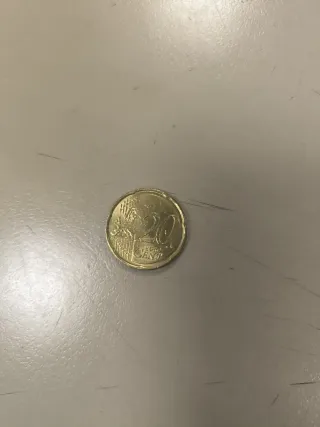 Moneda 20 céntimos Malta 2008