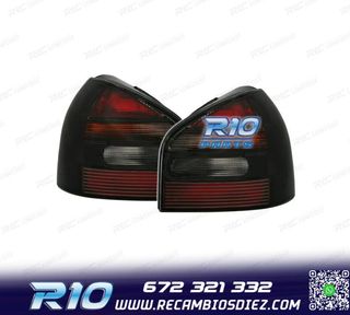 PILOTOS AUDI A3 8L 96-03 NEGRO