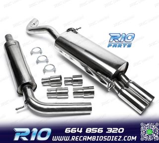 SILENCIOSO ESCAPE VOLKSWAGEN VW POLO 9N 01-05