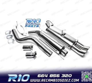 SILENCIOSO ESCAPE OPEL KADETT 84-91 DTM