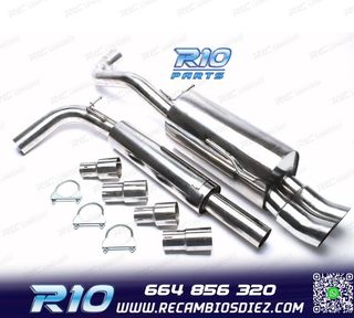 SILENCIOSO ESCAPE SEAT AROSA 97-06 DOBLE