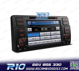 RADIO NAVEGADOR 7" BMW SERIE 3 E46 98-06 USB GPS TACTIL HD