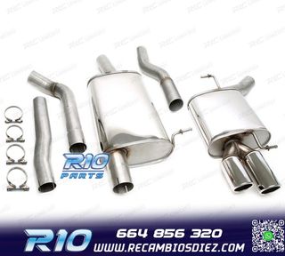 SILENCIOSO ESCAPE AUDI A4 B8 B8.5 07-15