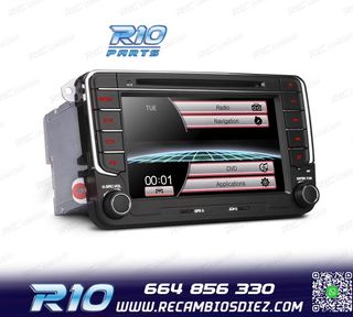 RADIO NAVEGADOR 7" PARA SEAT SKODA VOLKSWAGEN VW USB GPS TAC