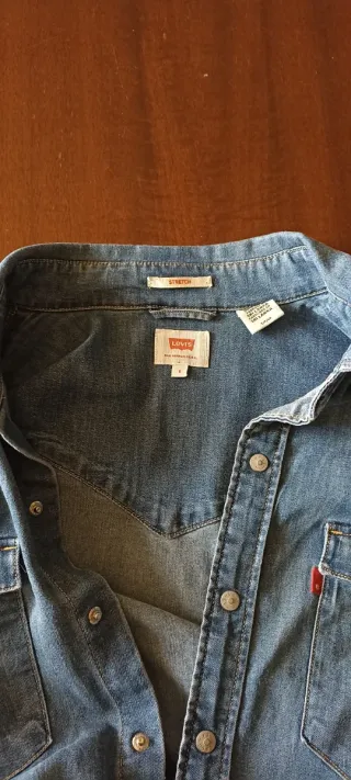 Camisa Vaquera Hombre Levi's Azul. Talla S