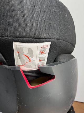 Silla Cybex Solution X Isofix Negra