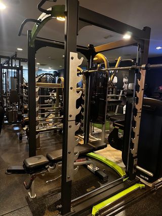 jaula de sentadillas 3D