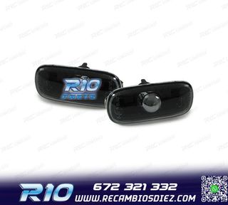 INTERMITENTES LATERALES AUDI A4 00-04 CRISTAL CLARO NEGRO