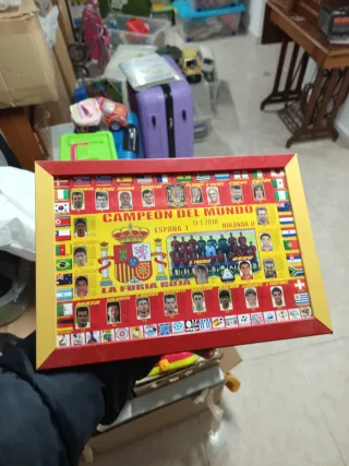 Cuadro Campeones del Mundo España 2010