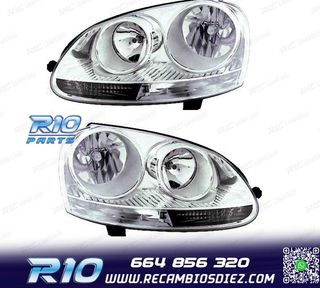 FAROS PARA VOLKSWAGEN VW GOLF V 03-08 JETTA III 05-10