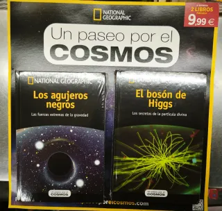 Un paseo por el cosmos, 2 libros. Nuevo y precinta