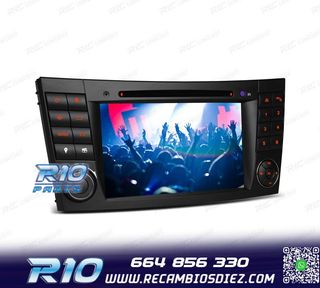 RADIO NAVEGADOR 7" PARA MERCEDES CL. E W211 CLS W219 USB GPS