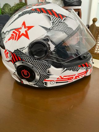 Casco moto infantil