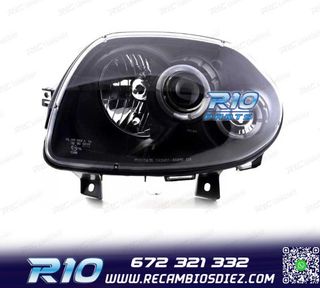 FAROS RENAULT CLIO 98-01 OJOS ANGEL FONDO NEGRO