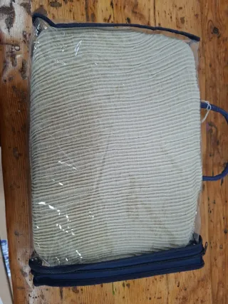 2 Fundas Elásticas Silla Sofaskins Rústica Beige
