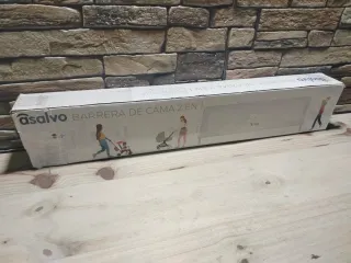 ASALVO 2en1 Barrera de Cama 150x58 cm Abatible