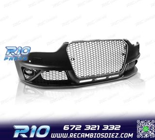 PARAGOLPES DELANTERO AUDI A4 B8 11-15 PDC SRA LOOK RS + PARR