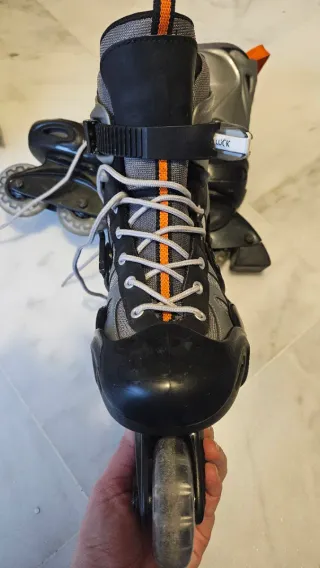 Patines en línea Action negro y gris