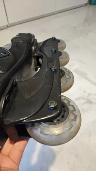 Patines en línea Action negro y gris