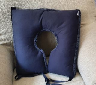 2 Cojines Antiescaras Azul/Gris