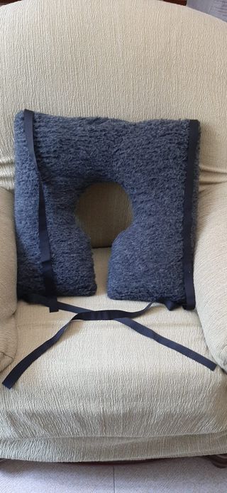 2 Cojines Antiescaras Azul/Gris