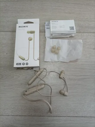 Auriculares Inalámbricos Sony WI-C100 Gris