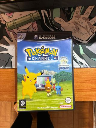 Pokemon Channel GameCube PAL España no cd