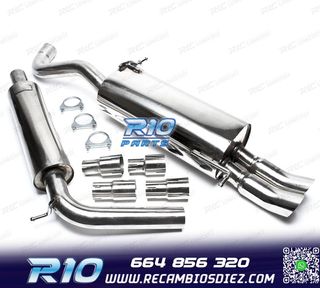 SILENCIOSO ESCAPE SKODA FABIA 99-07 DOBLE