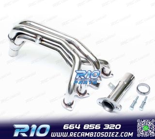 COLECTORES INOX CITROEN SAXO 8V Y PEUGEOT 106 8V FASE 2