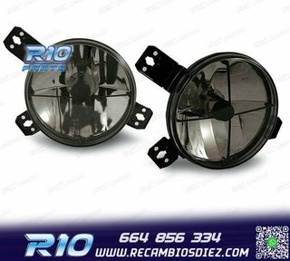 FAROS PARA VOLKSWAGEN VW GOLF MK1 + MK2 83-91 CRUZ AHUMADO F