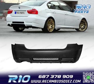 PARAGOLPES TRASERO BMW E90 LOOK M3 SALIDA IZQUIERDA