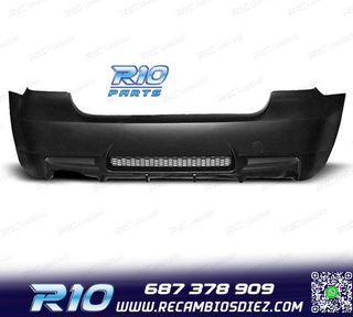 PARAGOLPES TRASERO BMW E90 LOOK M3 SALIDA IZQUIERDA