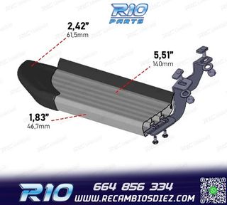 ESTRIBERAS ESTRIBOS VOLVO XC90 15- ACERO