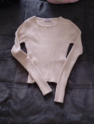 Conjunto 2 Jerséis Stradivarius Beige y Marrón