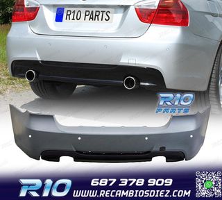 PARAGOLPES TRASERO BMW E90 05-08 LOOK M PDC