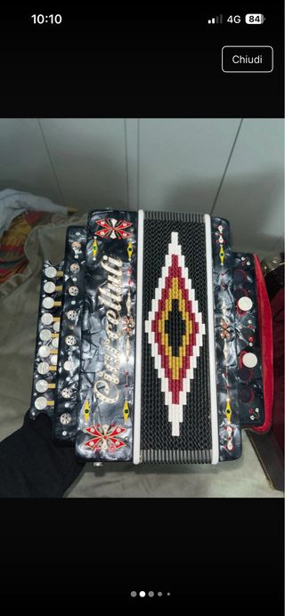 Organetto Cercelluti Re, artigianale, prezzo trat.