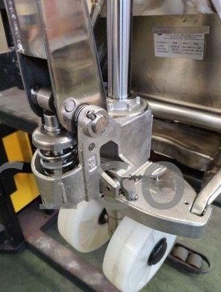 Transpaleta Acero Inoxidable Hidráulica 2000 Kg - 1150x540 mm