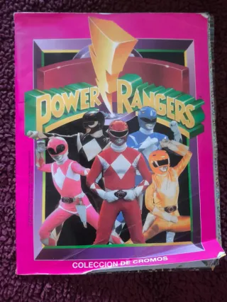 Álbum Power Rangers Colección Cromos