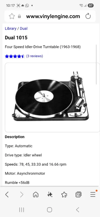 Dual 1015F Vintage Restaurado: una joya