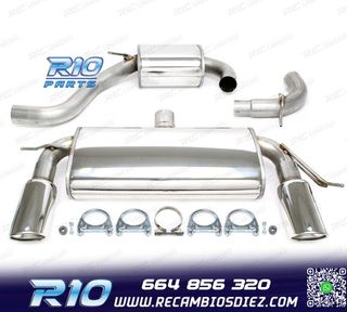 SILENCIOSO ESCAPE AUDI A3 8P 03-08